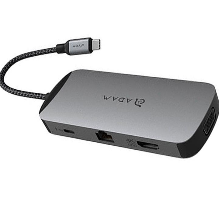 هاب 10 پورت USB-C آدام المنتس مدل CASA Hub X